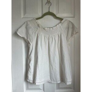Current/Elliott Madeline Womens Size 0/XS Top prairie Off Shoulder Cold Shoulder
